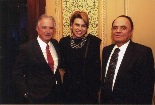 Gláucio Geara, Márcia Toccafondo e Carlos Jung |