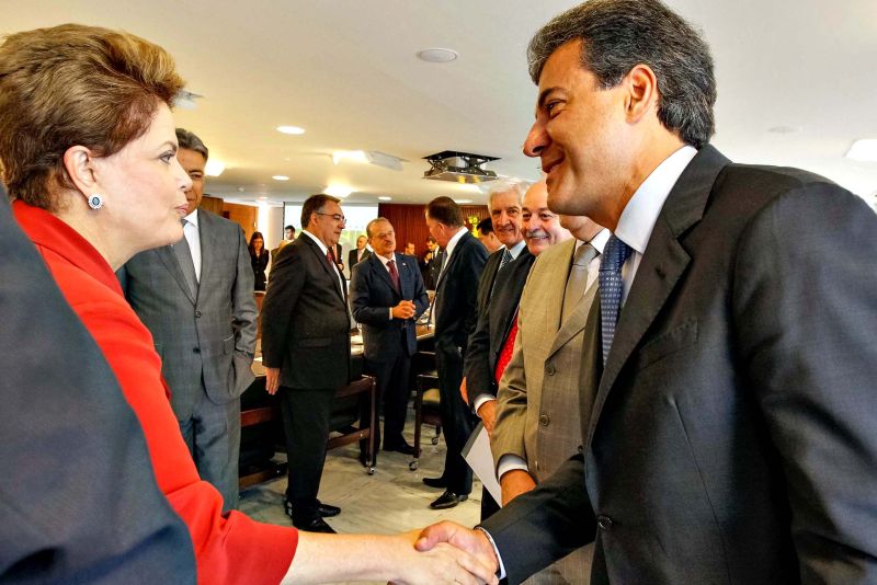 Dilma e Richa. | Roberto Stuckert Filho/Presidência