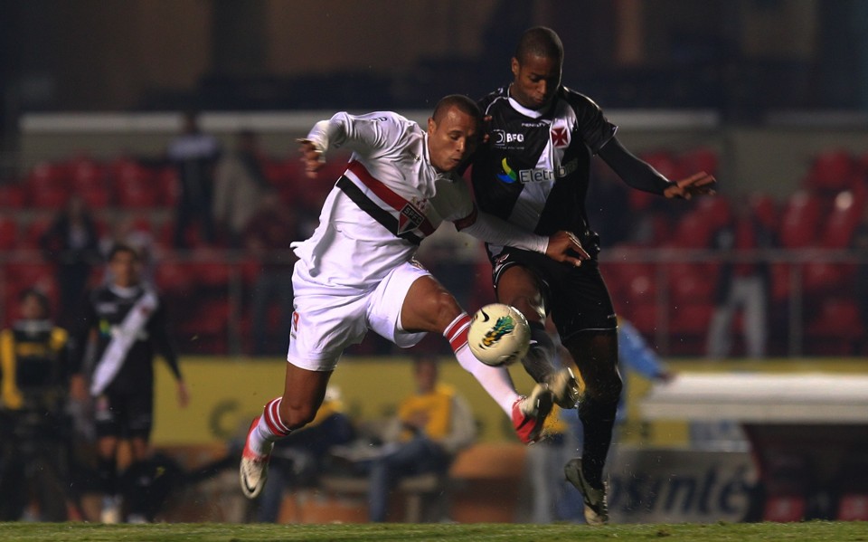 Luis Fabiano passou em branco na derrota para o Vasco, em pleno Morumbi | Idário Café/VIPCOMM