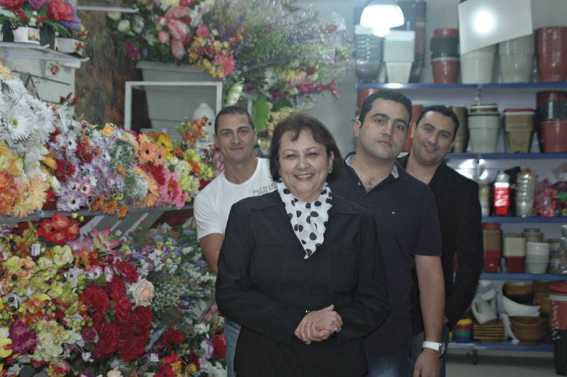 Laurita com os filhos Gabriel, Alexandre e Paulo: negócio em família | Sandra Terena