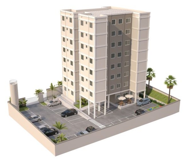 Projeto da Precon Engenharia, o Ville Barcelona, em Betim, Minas Gerais, também foi agraciado com o Selo da Caixa |