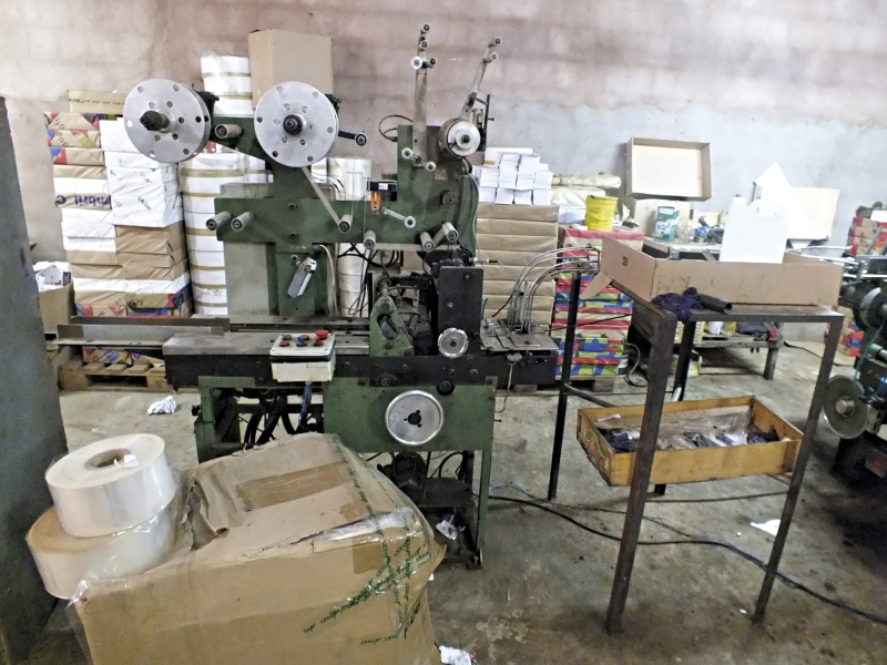 Fábrica ilegal no Norte do Paraná: maquinário de R$9 milhões | Divulgação/ABCF