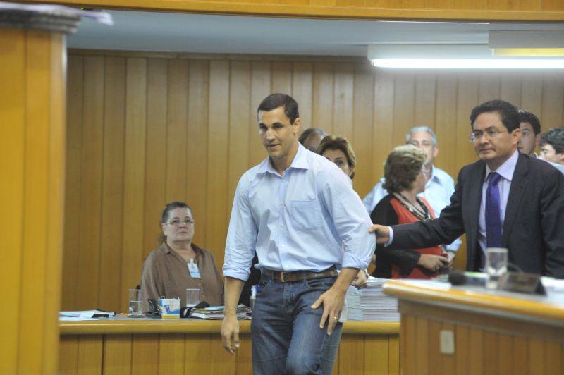 Barbosa Neto foi à Câmara para apresentar sua defesa | Gilberto Abelha/Jornal de Londrina