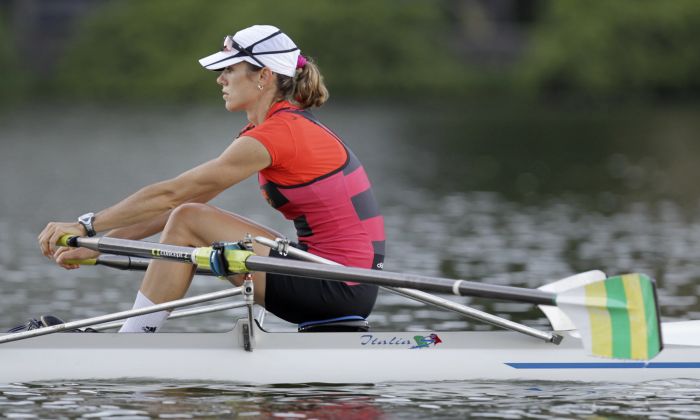 Campeã mundial em 2011, a remadora Fabiana Beltrame é uma das patrocinadas pela Petrobras | Sergio Moraes/Reuters