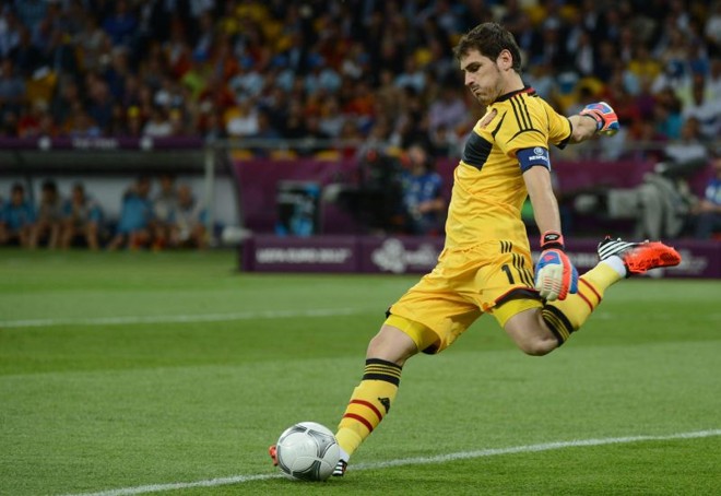 Iker Casillas foi o goleiro menos vazado da Euro | 