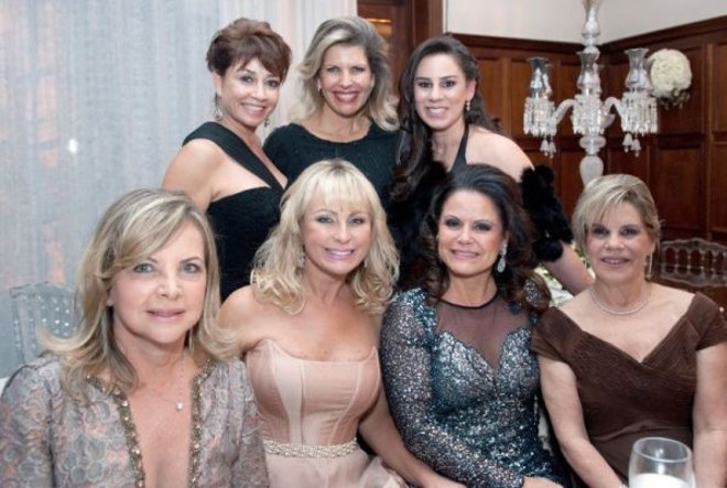 OS 50 ANOS DE RITINHA -As convidadas Zilda Fraletti, Simone Yared, Cassiana Dalcanalle, Elvira Ramon, Rosângela Delara, Sandra Formigheri e Denise Araújo |