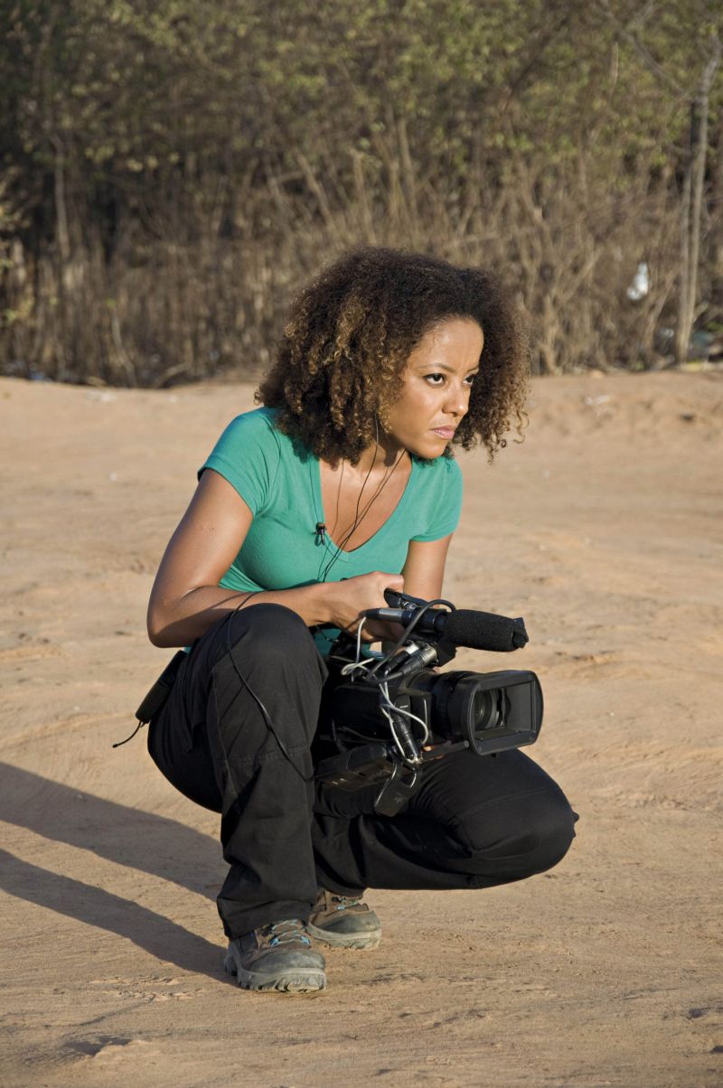 Valéria Almeida capta o retorno da chuva após três meses em São Raimundo Nonato (Piauí) | TV Globo/Divulgação