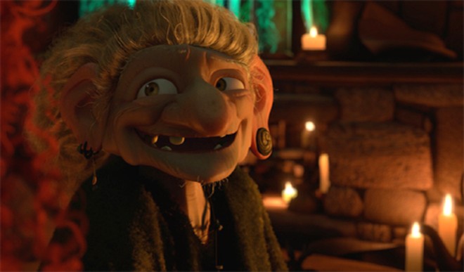 As cenas da bruxa rendem boas risadas |