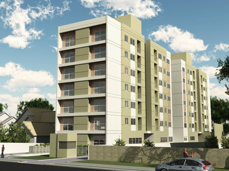 Projeto oferece mais de 60 metros quadrados de área privativa | Divulgação