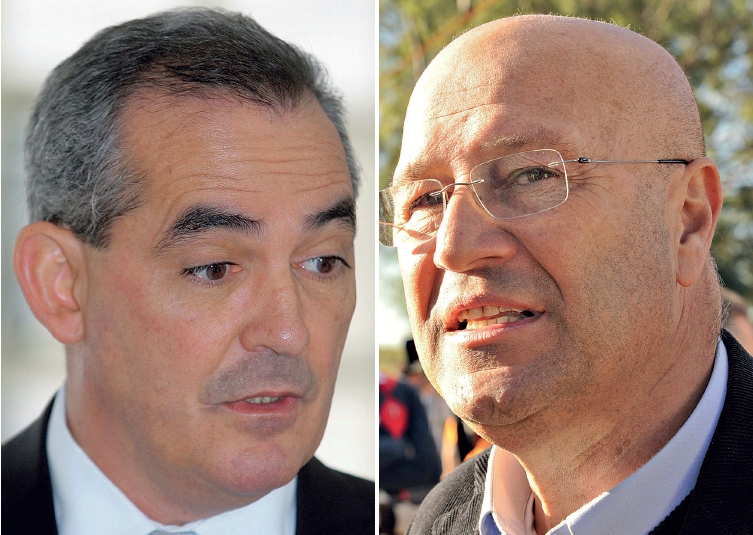 Nereu Moura e Romanelli: supostos beneficiários de esquema que desviava salário de funcionários fantasmas | Fotos: Marcelo Andrade/ Gazeta do Povo e Ivonaldo Alexandre/ Gazeta do Povo