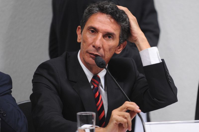 Eu tive a infelicidade de ser filmado.Raul Filho(PT), prefeito de Palmas (TO) | Wilson Dias/ABr