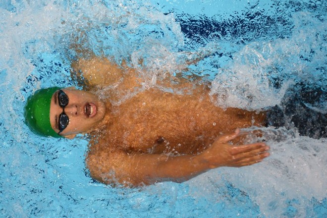 Thiago Pereira conquistou a medalha de prata nestes sábado | 