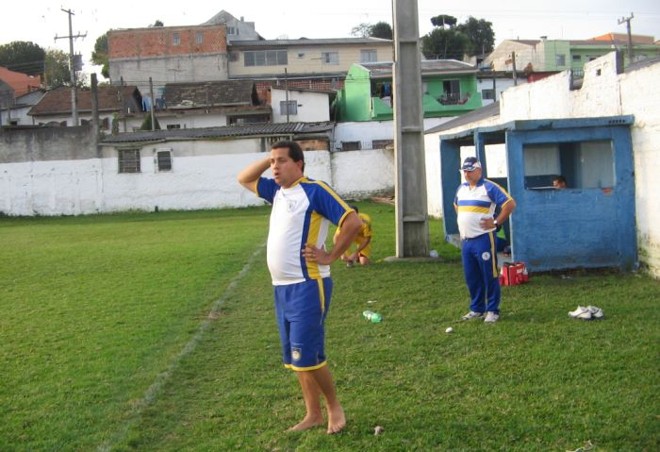O técnico do Uberlândia, David Silva | 