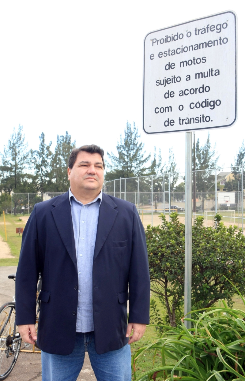 Wilson Baptista diz que algazarra em praça gerou bastante reclamação na polícia até ser definitivamente resolvida | Aniele Nascimento/ Gazeta do Povo
