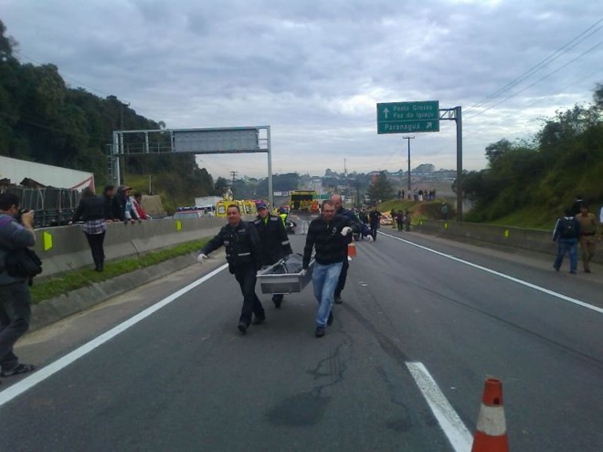 Duas pessoas ficaram feridas |