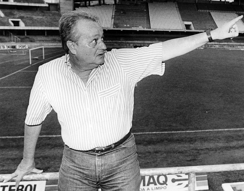 Jorge Vieira teve três passagens pelo Coritiba e morreu aos 78 anos, de inferto, no Rio de Janeiro | Arquivo / Gazeta do Povo
