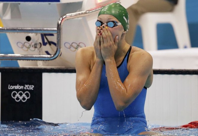 Ruta Meilutyte, de apenas 15 anos, leva o ouro nos 100m peito |