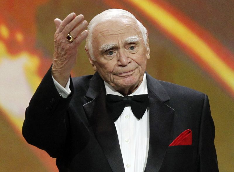 O ator Ernest Borgnine, ganhador do Oscar de melhor ator por "Marty" (1955), morreu aos 95 anos em Los Angeles | REUTERS/Mario Anzuoni