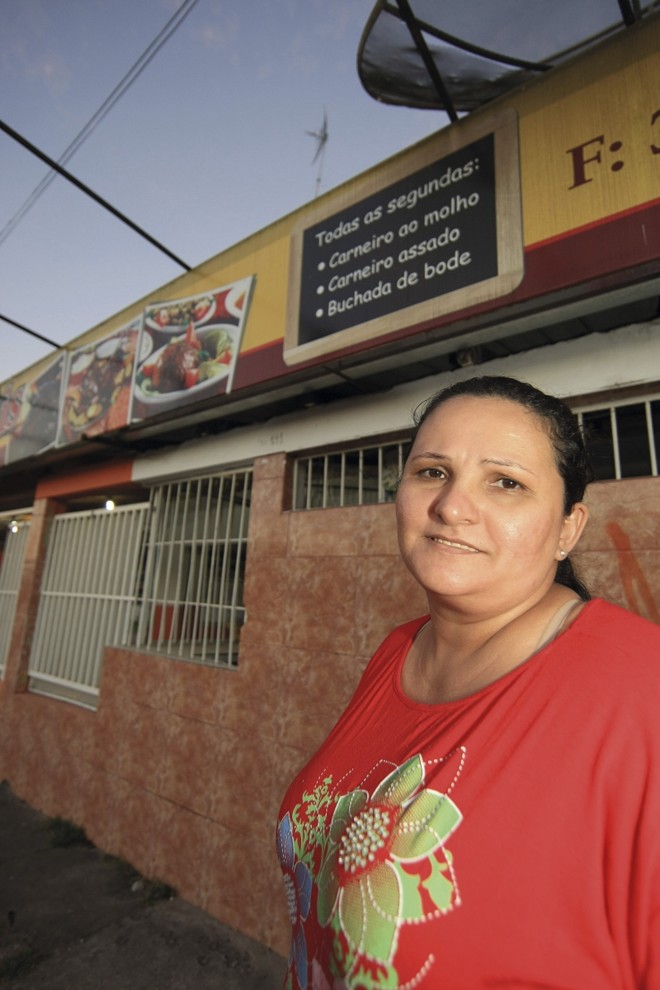 Leda da Silva: buchada no Osternack |