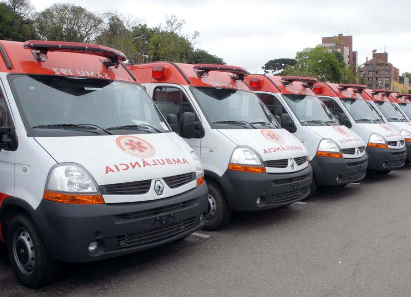 Sete ambulâncias farão o transporte de pacientes para os hospitais e uma UTI móvel estará apta a prestar atendimentos na região | ANPR