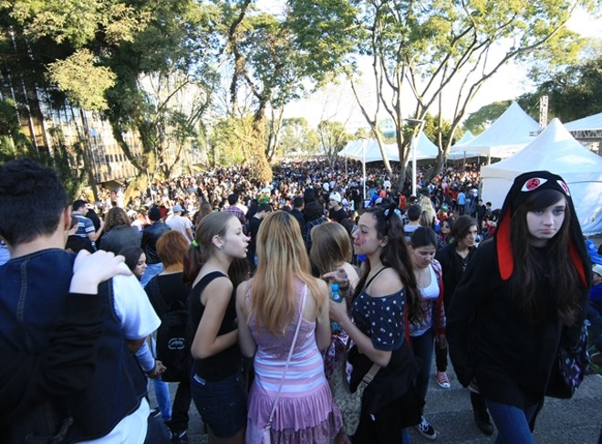 O sol de domingo fez com que o evento tivesse ainda mais sucesso de público |