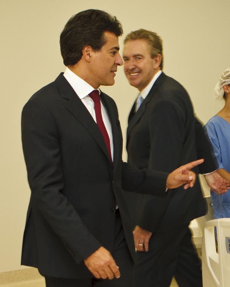 Richa e Ducci: quando o governador deixou a prefeitura, o então vice se comprometeu a cumprir o plano de governo apresentado na campanha | Antonio Costa/Gazeta do Povo