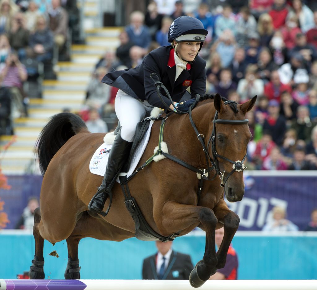 Zara Phillips: prata no Concurso Completo de Equitação | John MacDoughal/ AFP
