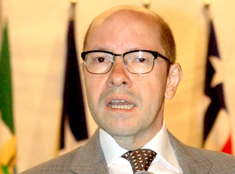 Senador Demóstenes Torres discursa no plenário do Senado e mais uma vez diz ser inocente das acusações | Fábio Rodrigues Pozzebom/ABr