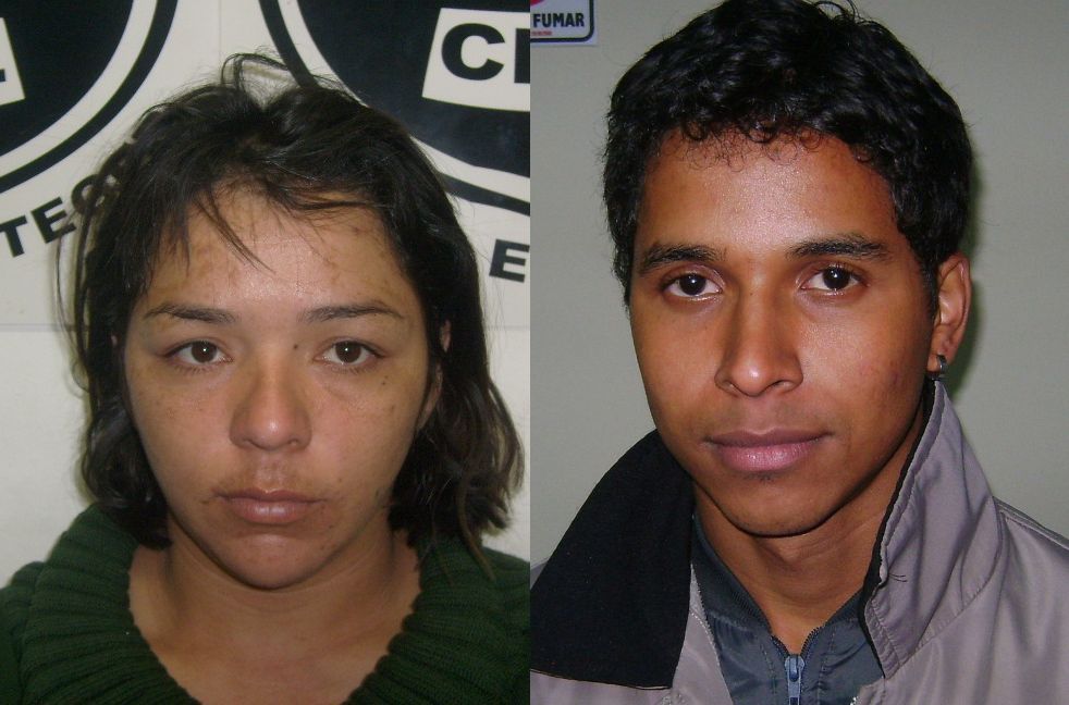Casal suspeito de latrocínio é preso em Telêmaco Borba | Divulgação / Polícia Civil