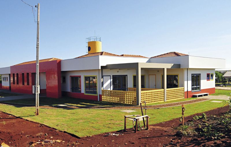 Concluído há quase um ano, o Centro de Educação Infantil de Itaipulândia ainda não funciona: três CMEIs estão nesta situação | Marcos Labanca/ Gazeta do Povo