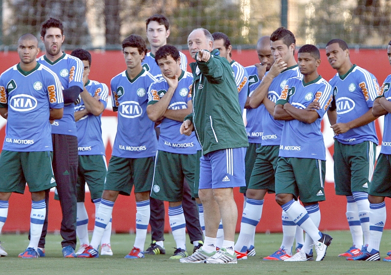 Luiz Felipe Scolari: longevidade no Palmeiras apesar da escassez de títulos nessa nova passagem pelo Palestra Itália | Jonathan Campos, enviado especial/ Gazeta do Povo
