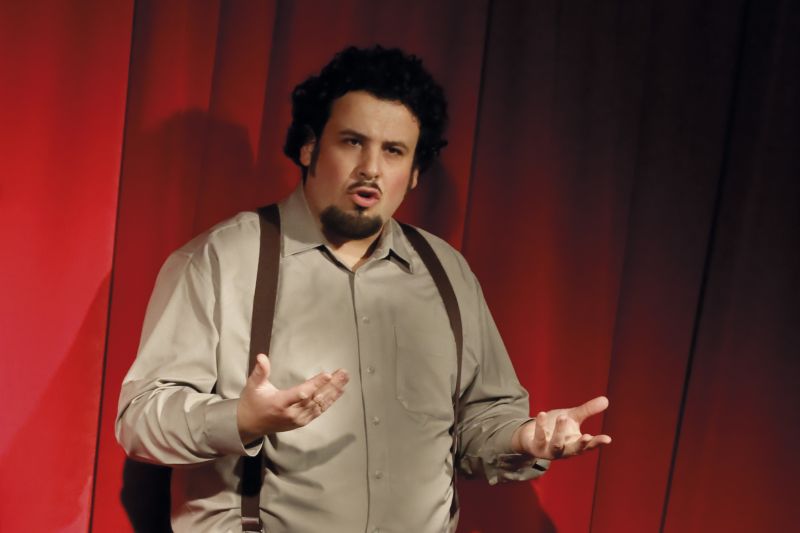 O ator e diretor Marccão Freire ministra workshop | Marco Novack/Divulgação