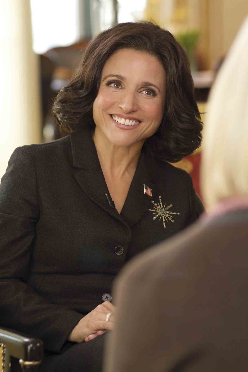 Como Selina Meyer, atriz tenta mostrar um lado da personagem que vai além da política | Divulgação