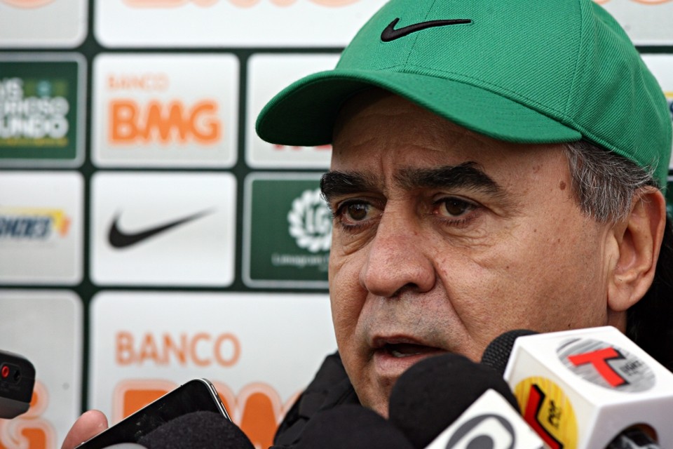Marcelo Oliveira foi punido por xingamentos ao árbitro Wilton Pereira Sampaio na final da Copa do Brasil | Felipe Rosa / Gazeta do Povo