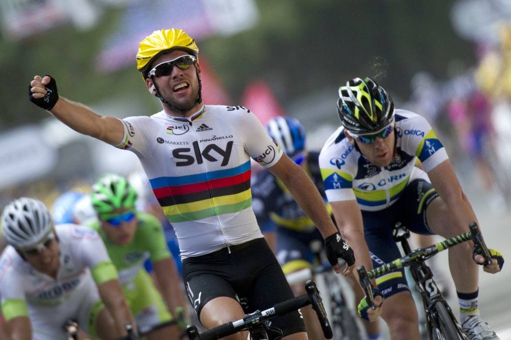 Cavendish comemora vitória em etapa da Volta da França | Lionel Bonaventure/ AFP