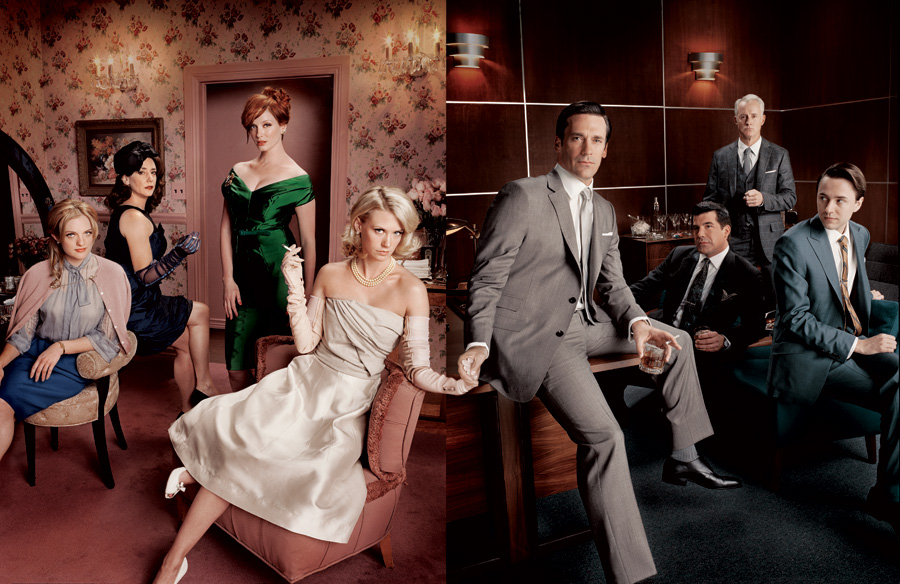 "Mad Men" está concorrendo ao prêmio de melhor série de drama junto a "Boardwalk Empire" | Divulgação