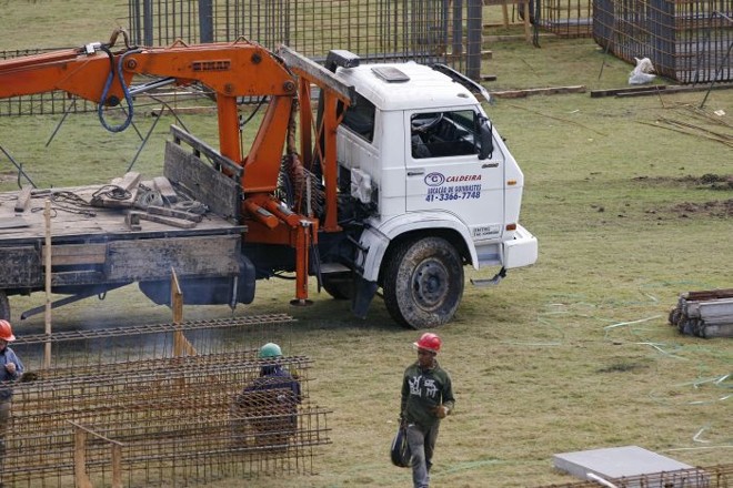 Obras na Arena da Baixada para a Copa do Mundo de 2014 | 