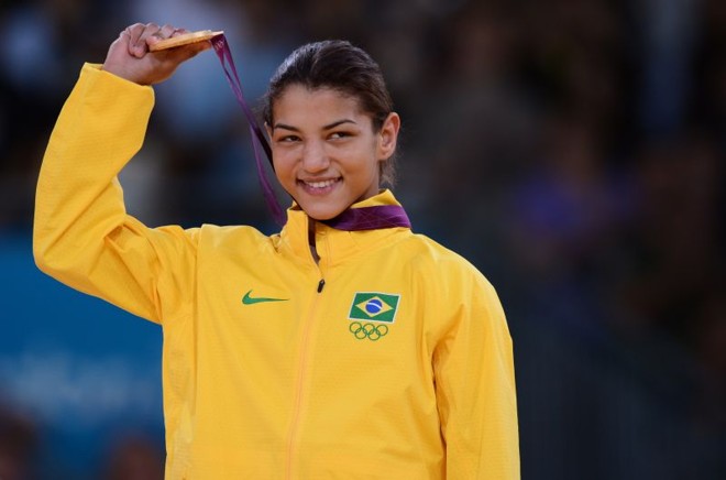 Sarah Menezes com a inédita medalha de ouro | 