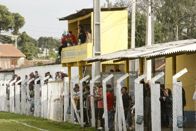 Torcida no Estádio Gustavo Schier, na Vila Formosa | 