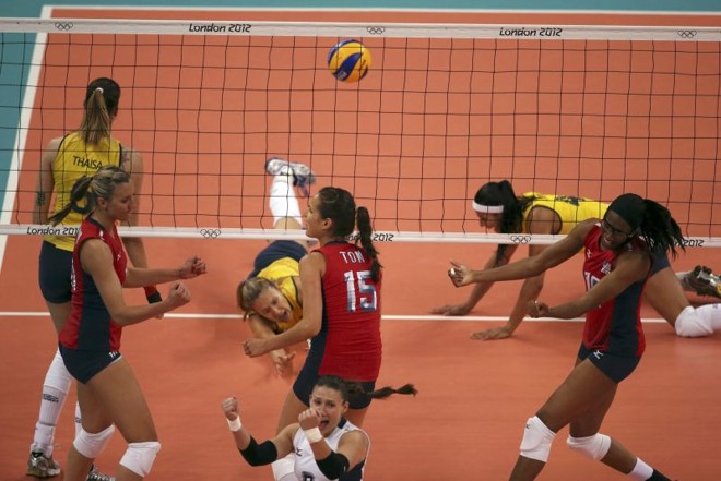 Brasil foi derrotado pelos EUA por 3 sets a 1 | 
