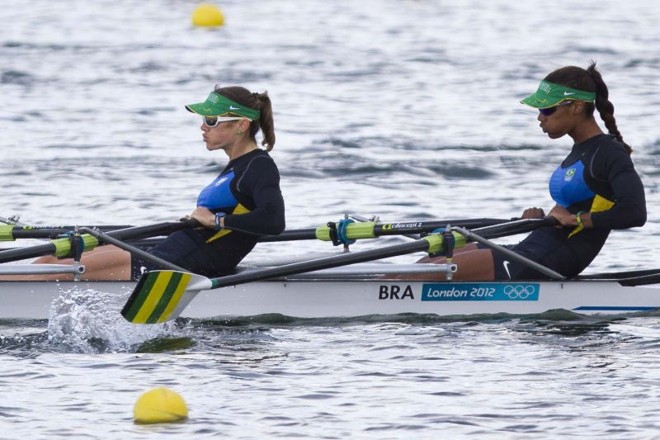 Fabiana Beltrame e Luana Bartholo foram eliminadas na primeira fase |