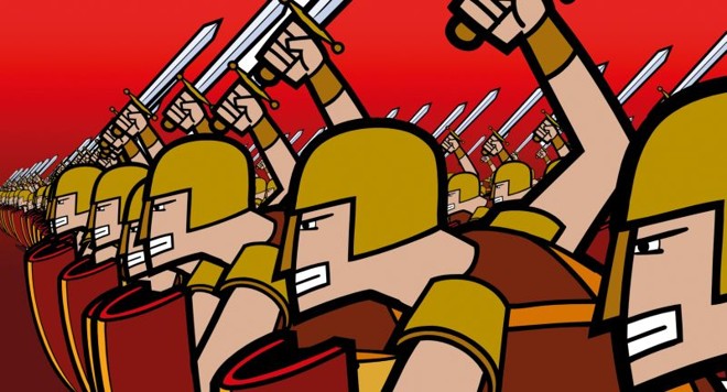 Cenas de batalhas foram adicionadas à obra de Leminski para dar ares épicos à história |