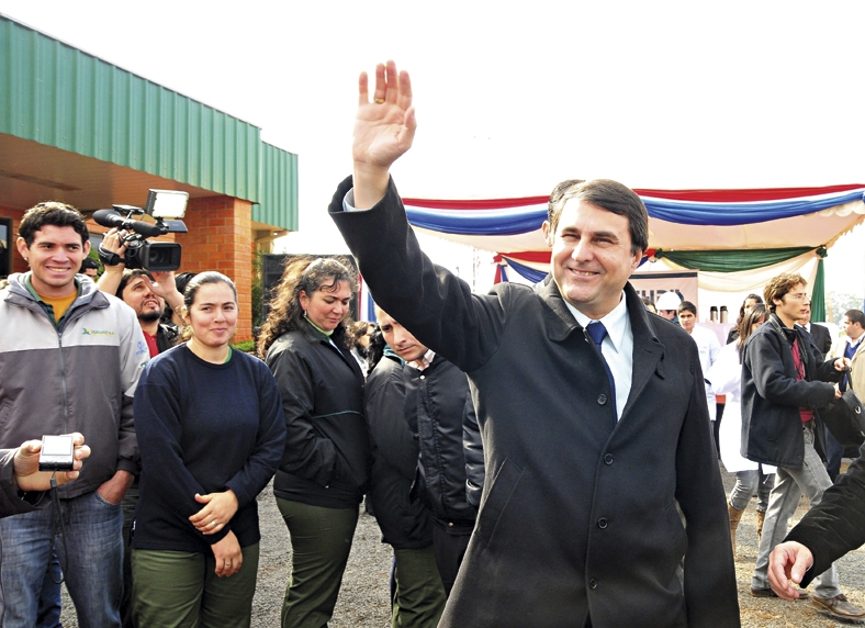 Frederico Franco visitou a fronteira com o Brasil | Marcos Labanca