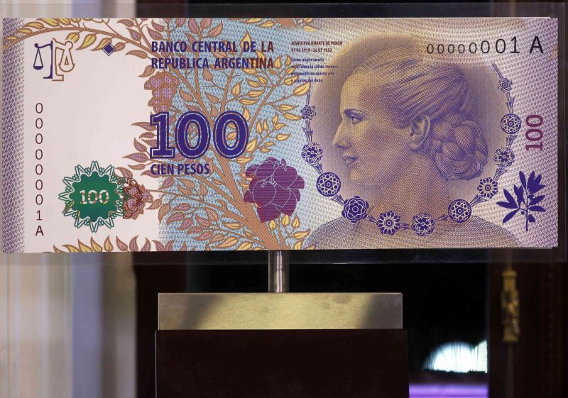 Evita continua sendo o grande mito feminino da Argentina, seis décadas após a sua morte, aos 33 anos | REUTERS/Marcos Brindicci