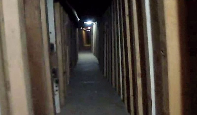 O túnel, de 220 metros, utilizado para levar drogas do estado mexicano de Sonora para o vizinho Arizona, nos EUA | Drug Enforcement Administration/AFP