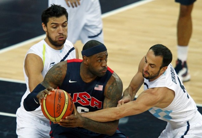 Estados Unidos, de LeBron James, passou pela Argentina e vai disputar o ouro | 