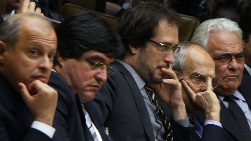 Advogados dos réus do mensalão acompanham a sessão do STF: Ricardo Lewandowski deixou para decidir hoje o destino do deputado petista João Paulo Cunha, o último integrante do primeiro núcleo do mensalão a ser julgado pelo Supremo | Nelson Jr. / STF