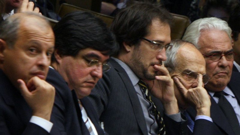 Advogados dos réus do mensalão acompanham a sessão do STF: Ricardo Lewandowski deixou para decidir hoje o destino do deputado petista João Paulo Cunha, o último integrante do primeiro núcleo do mensalão a ser julgado pelo Supremo | Nelson Jr. / STF