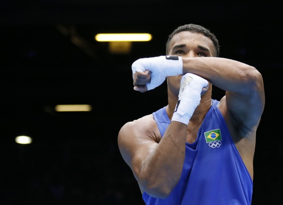 Esquiva Falcão vence e está nas quartas | Jack Guez/ AFP