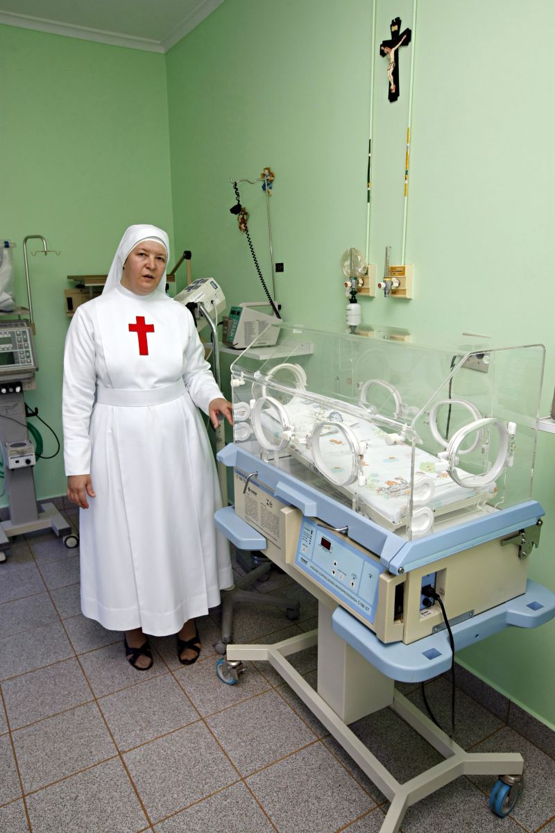 Irmã Aparecida, gestora de hospital em Matelândia: leitos ociosos por falta de verba | Christian Rizzi/ Gazeta do Povo